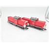 Märklin MARKLIN BR 714 033-8 + 714 046-0 DB AG livrea rossa con lampeggianti