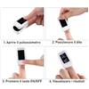 DIACARE Srl Pulsossimetro Fingertip YM 101 - Saturimetro da Dito per Misurazione di SpO2 e Frequenza Cardiaca