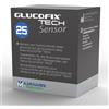 A.MENARINI DIAGNOSTICS Strisce Misurazione Glicemia Glucofix Tech Sensor 25 Pezz
