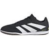 Adidas Unisex Club Indoor Sala Football Boots, Core Black/Ftwr White/Lucid Lemon, 40 2/3 EU