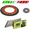 DID VR46 KIT TRASMISSIONE CATENA CORONA PIGNONE VR46 KTM Adventure 1050 ABS 2015 2016