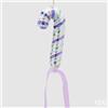 EDG Enzo De Gasperi Decorazione Natale Palloncino Candy Bastoncino Vetro H 18 Cm Lavander