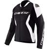 Dainese Giubbotto Moto Donna Pelle Dainese RACING 5 WMN # Nero Bianc