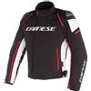 Dainese Giubbotto Moto Dainese RACING 3 D-DRY # Nero Bianco Rosso Fl