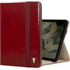 TORRO custodia compatibile con iPad Air 11 M4 (2026), M3 (2025), M2 (2024) e 5a/4a gen - Custodia a libro in pelle con supporto, ricarica Apple Pencil e funzione auto sleep/wake (Rosso)