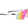 Force Occhiali per bici ciclismo FORCE STRIVE bianchi lenti rosa