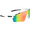 Force Occhiali per bici ciclismo FORCE CYCLONE bianchi lenti blu/viola