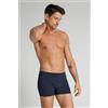 Intimissimi Boxer Cotone Mercerizzato Filo Premium Stampa Pois Blu