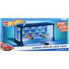 Paladone Hot Wheels Garage & Display Light - Prodotto con licenza ufficiale Mattel, custodia luminosa per 7 auto, sfondo personalizzabile, regalo per collezionisti