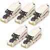 DIGITUS Spina modulare RJ45 cat.6A, PoE+, 10GbE, schermata DN-93631-5