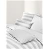 Westwing Collection Copripiumino reversibile in cotone a righe Lorena