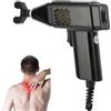 NSXAYIWE Chiropratico Elettrico, 100-240V Strumento Elettrico di Regolazione Spinale, Activator Chiropractic con 3 Ingranaggi di Forza E 4 Testine di Massaggio Massaggiatore Vertebrale, Nero