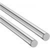 VEVOR Barra di Scorrimento Lineare 20 mm x 1200 mm 2 pezzi, Albero della Barra Lineare in Acciaio al Carbonio SFC20, Antiruggine, Barra per Guide Lineari per Macchina da Taglio, Fresatura Perforazione