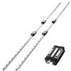 VEVOR Kit Guida Lineare HGR20 2 pezzi da 2000 mm, Guide Lineari 4 Blocchi di Scorrimento con Cuscinetti, Kit Antiruggine per Fai da te, Router CNC, Torni, Fresatrici, Stampanti 3D