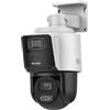 Hikvision DS-2SE3C404MWG-E/14.Telecamera Tandemvu 4MP+4mp Zoom 4×, IR