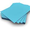 Habercrafts Carta A4 di colore blu 80 g/m² Stampante su due lati, fotocopiatrice per origami, disegno scuola, ufficio, stampa 210 mm x 297 mm (A4 carta blu - 80 g/m² - 50 fogli)