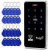 Uoonner Tuya WiFi Smart Dual-Band Controller di controllo accessi con tastiera RFID impermeabile IP68, supporta 1000 utenti, 10 125 KHz + 10 portachiavi da 13,56 MHz