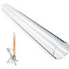 FireFix R150/B - Tubo Per Stufa, In Acciaio Spesso 2 Mm, Diametro 150 Mm Per Camini E Focolari Senotherm Nero Regolabile Da 0 A 90 Gradi Con Port 92346536