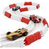 BAFOVY Barriera da Corsa per Auto RC, Barriera Stradale RC per Pista da Drift Mini Z Decorativa, Plastica, 120 Pezzi Recinzione da Campo RC per Auto Telecomandata 1/18