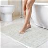 Emma Barclay Orkney - Tappetino da bagno Crosshatch (45 x 75 cm) (bianco)