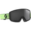 SCOTT GOGGLE FACTOR PRO 8136+AMP BLACK CHROME S3 Maschera Sci Unisex