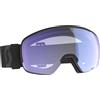 SCOTT GOGGLE SPHERE OTG 7413+AMP ILLUMINATOR BLUE CHROME S1 Maschera Sci Unisex