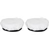 PATIKIL Morbido Diffusore Lampada Copertura 7 (18cm) Bianco 2pz | Panno Diffusore Strobo Riflettore Lampada Calzino, per Flash Luce Bellezza Piatto Fotografia Studio