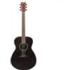 YAMAHA FSX400 Chitarra Elettro-Acustica - Corpo Concert Compatto, Scala 25, Spaziatura Corde Ridotta, Bracing Scalloped, Preamplificatore System-75 con Pickup e Accordatore - Smoky Black