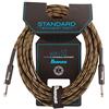 Ibanez si20-cgr 6,1 m 2 connettori dritti Standard cavo strumento in tessuto, colore: verde militare