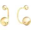 Calvin Klein Orecchini da Donna Collezione SCULPTURAL BUBBLES in Oro Giallo - 35000789