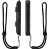 TOYMIS 2 Pezzi Braccialetti Nintendo Switch Controller Nintendo Switch Controller Switch Controller da Polso Nero Regolabile Cinturino da Polso con Cinturino da Polso per Controller Joycon Switch