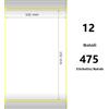 Zebra Labels White Compatibile - ZE800284-605