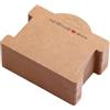 FSSTUD 100 cartoncini da esposizione per bracciali, 9,7 x 9 cm, fatti a mano, per confezionare gioielli, fasce per capelli, biglietti di carta, biglietti da appendere, in cartone, per fermagli per