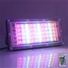 MODOAO Faretto da esterno RGB con telecomando, 50 W 4800 lm, luce esterna LED IP66, impermeabile IP66, per cortile, giardino, garage, prato, cortile