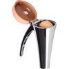 CHARMNAIL Schiaccianoci Resistente e Taglia Castagne a Croce, Taglia Castagne con Leva Lunga e Coperchio Antischizzi per Noci, Nocciole, Castagne, Utilizzo a Una Mano, Design da Regalo