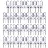 STAY GENT ANDERK 50 pack Lampadina Alogene 12 V G4 base bi-pin, Bianco caldo, 20 W T3 Jcd lampada