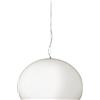 Kartell FL/Y Lampada a Sospensione 15 W, Bianco Opaco, Diametro 52cm