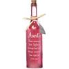 Boxer Gifts Bottiglia Luminosa in Vetro con Luce a LED, Ideale, Etichetta Regalo, Rosa, Regular