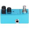 VGEBY Pedale Distorsione Mini True Bypass, Effetto Crunch per Chitarra Elettrica, Realizzato in Lega di Alluminio, per Gruppi Rock