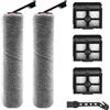 Jegehoyo Set di accessori per DREAME H12 Pro FlexReach/H15 Pro/H15 Pro FoamWash/H15S/H15 Mix/T12 Pro-A aspirapolvere umido e secco con potenza di aspirazione, 2 rulli + 3 filtri HEPA +1 spazzola per la pulizia