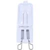 Tyenaza 10PCS Illuminazione alogena di paesaggio G9 40W JCD Tipo di illuminazione alogena in vetro trasparente Lampadina Lampada a risparmio energetico durevole 220V