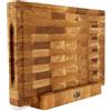 B4K Tagliere in Legno di Quercia con Supporto 45x30x4cm