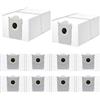Fulushouxi 10 PzSacchetti per Polvere Aspirapolvere, Sacchetti per Ecovacs Deebot X8/X9 Pro Omni T50/T50 Pro/T50 Max Pro Omnis T80 Omni Accessori, Sacchetti di Ricambio