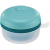 nutrifresh Take Cool Touch,Ciotola a doppia parete blu da 560 ml, portatile e durevole, grandi dimensioni per un facile utilizzo e da viaggio
