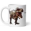 Chatcripant Tazza con Dinosauri da 325 ml - Tazza a Tema Dinosauri per Bambini e Adulti - T-Rex, Triceratopo, Giurassico - Idea Regalo Unica