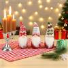 GOSHIES Gnomo di Natale, 3 pezzi, gnomi, decorazioni natalizie, gnomi, nani di Natale, peluche, decorazione natalizia