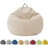 BOYIFEIJIE Sacco Seduto per Bambini e Adulti, Coprimaterasso Sacco Seduto Senza Riempimento, con Cerniera, per Adulti e Bambini, 100 x 120 cm Poltrona Sacco per Camera da Letto, Ufficio, Soggiorno, Terrazza