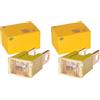 HELLA Fusibile - Sicurezza blocco PAL serie 1-60A - giallo - Spina: Maschio - Quantità: 1-8JS 740 026-211 (Confezione da 2)