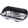 BRILLIANT TOOLS BT691166 Vassoio magnetico / vaschetta in acciaio inox con telaio di raccolta, 140 x 240 mm [Powered by KS TOOLS]