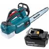 Makita DUC254CZ - Elettrosega a batteria 18V 3Ah - Barra Carving da 25cm
